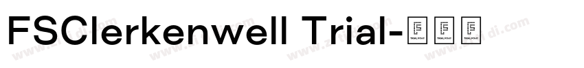 FSClerkenwell Trial字体转换 FSClerkenwell Trial字体转换